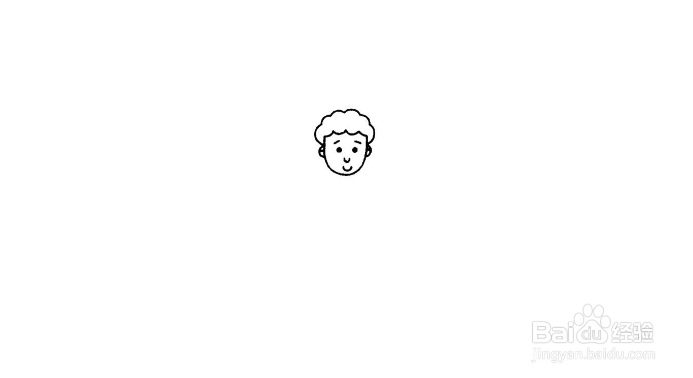 小哥哥简笔画画法教程