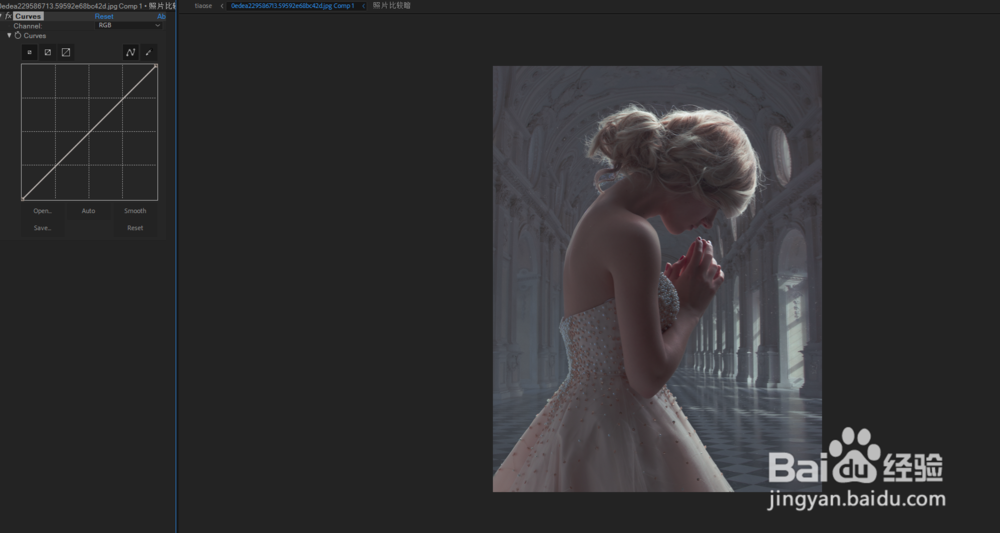 如何在After Effects CC 2018里面使用曲线调色
