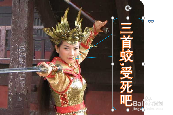 word2016如何制作明星卡贴——刘涛二十二