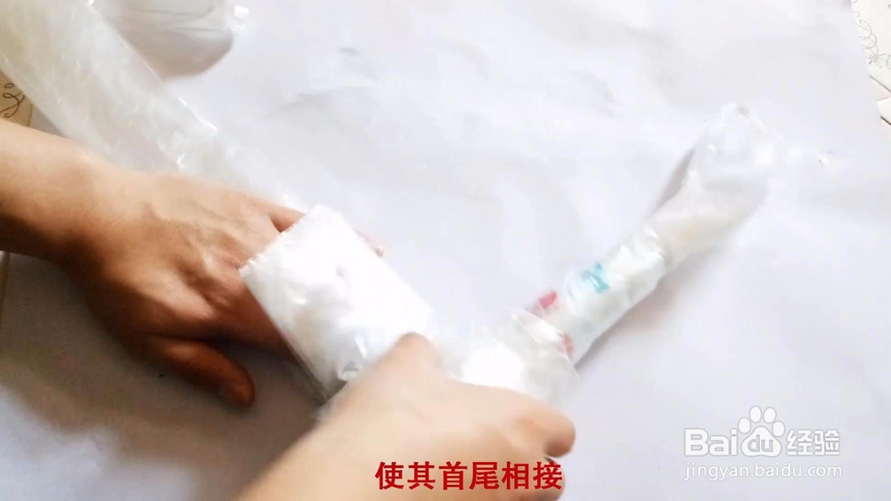 如何用塑料桶制作垃圾袋收容器