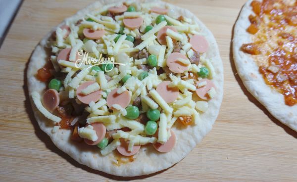 黑椒牛肉小披萨