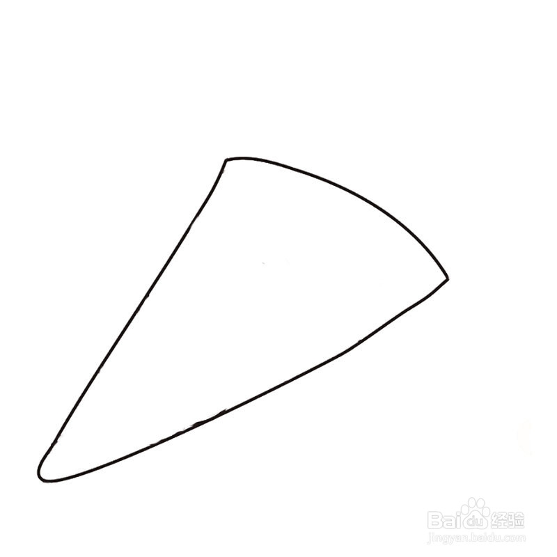 简笔画亲子披萨的画法