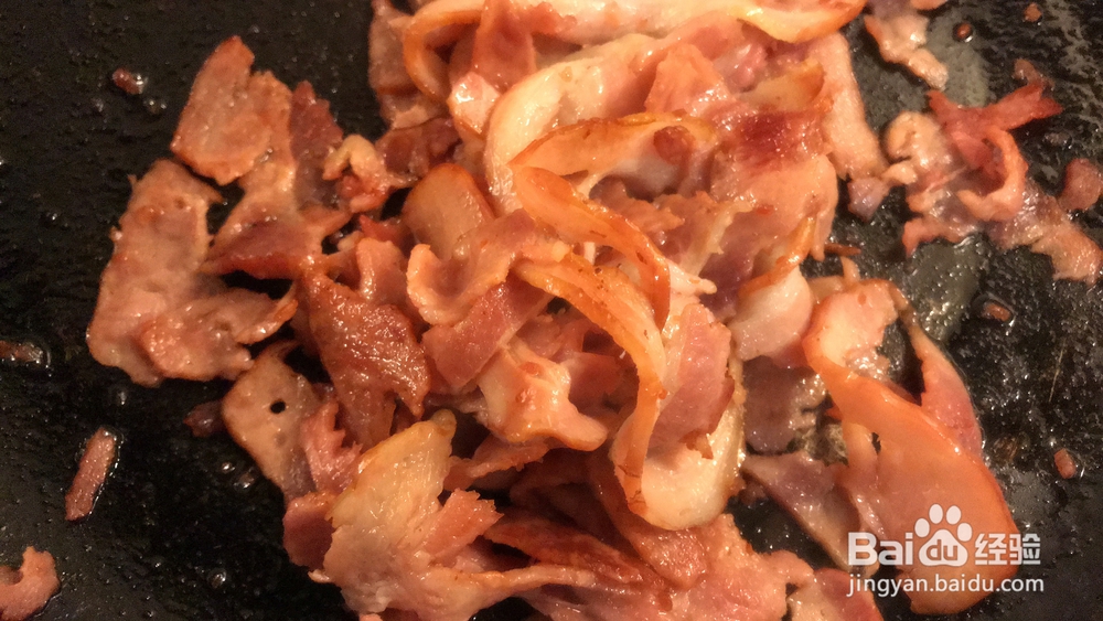 做饭小白一看就会的番茄培根虾仁意面