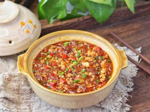 肉沫粉丝煲的做法