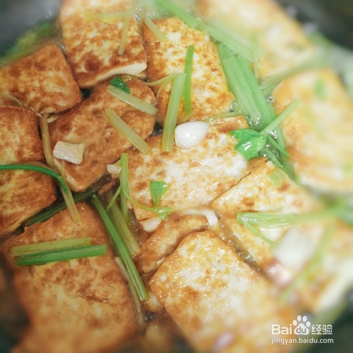 教你做香煎豆腐
