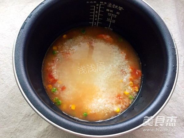 鲜虾什锦饭的做法