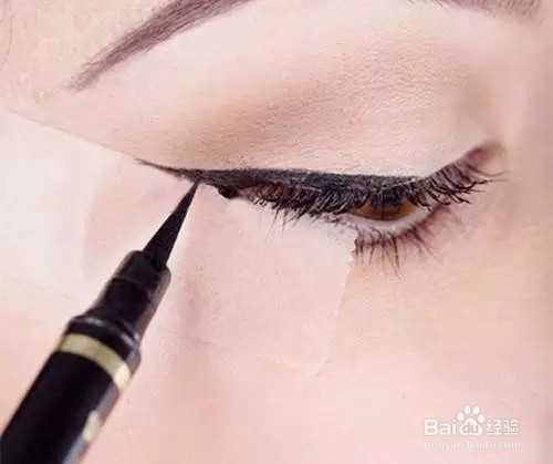 女神猫眼眼线是怎么画出来