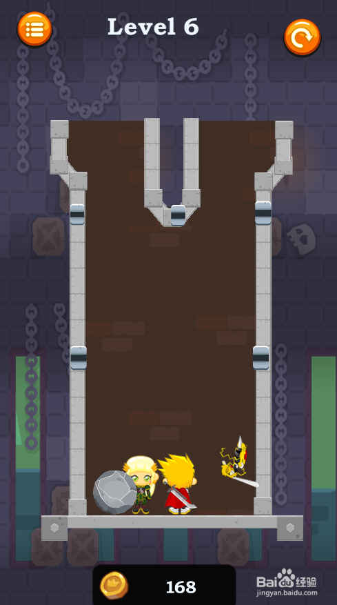 Pins Hero Rescue的Level 6如何通关?