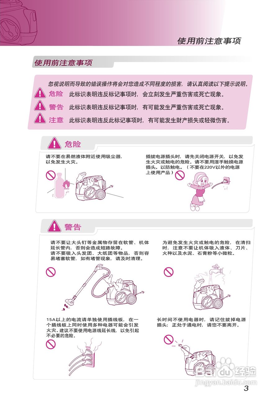 LG V-286CAR吸尘器使用说明书:[1]
