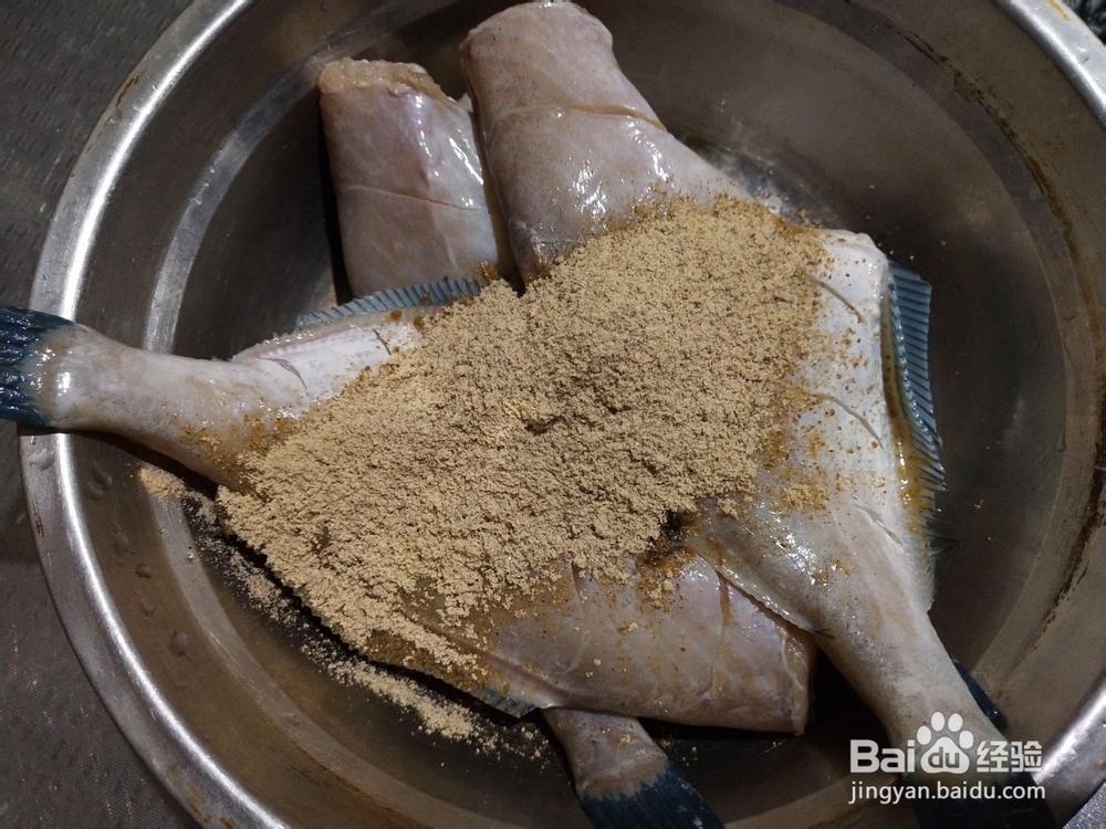 香煎扒皮鱼的做法