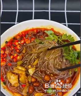 家庭酸辣粉的做法