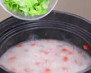 牛肉蔬菜粥【家庭版做法如下】