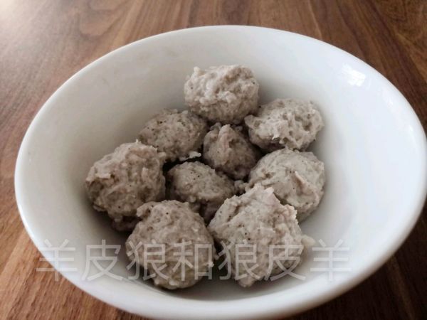 黑椒肉丸扁豆焖面