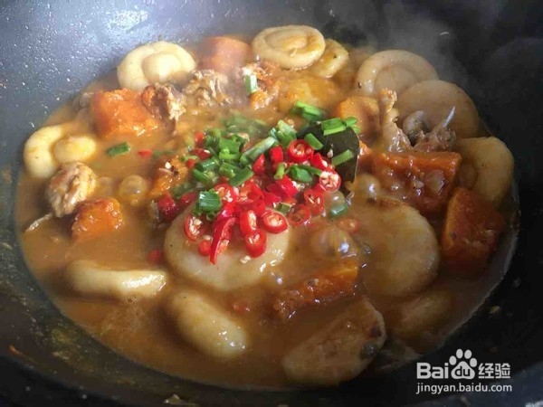 教你做土豆蘑菇南瓜焖鸡块