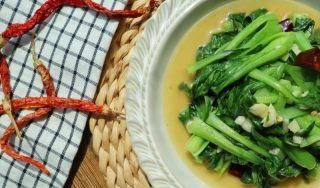 蒜蓉鸡毛菜怎么做？