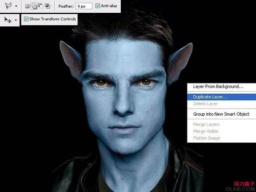 怎样把帅哥转成超酷的阿凡达