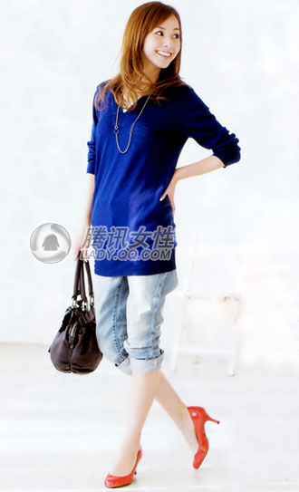 浪漫针织衫搭配