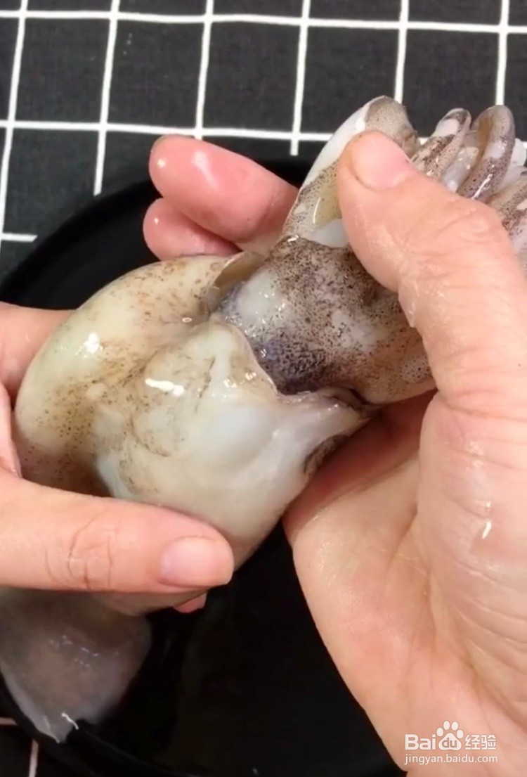 烧烤味的鱿鱼包饭怎么做