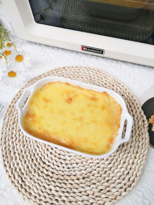 芝士焗火腿土豆泥