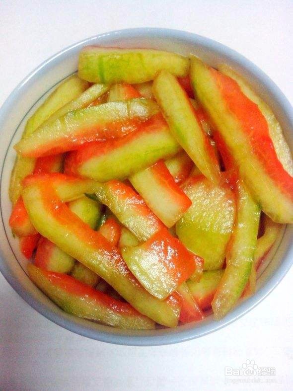 这个水果的皮不要扔夏天的神器