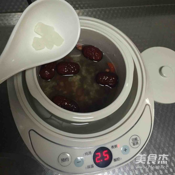 炖盅八宝粥的做法