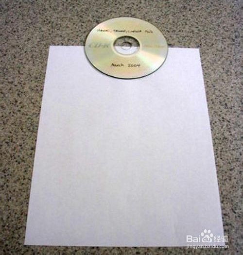 折纸做存放光盘的信封