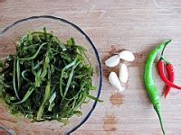 养颜瘦身私家秘方--油淋姜汁海带丝的做法