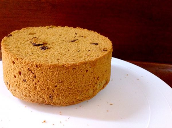 巧克力摩卡戚风