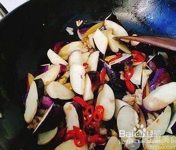家常菜+肉末烧茄子
