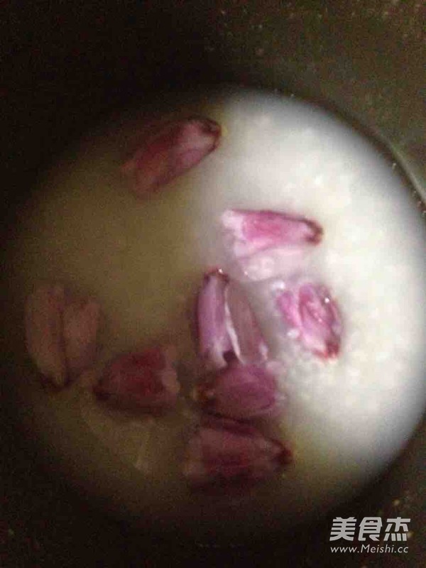 木槿花米糊的做法
