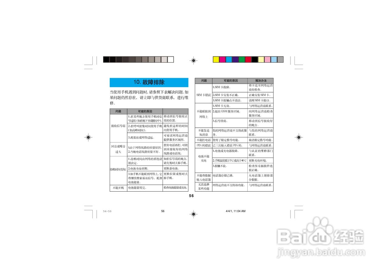 摩托罗拉T2988手机使用说明书:[7]