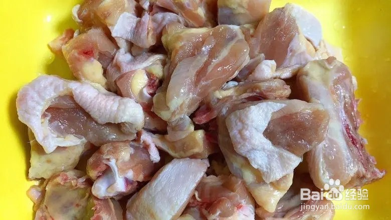 冻豆腐炖三黄鸡