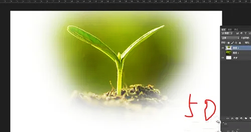 photoshop7.0羽化效果使用方法