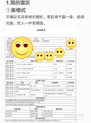 手把手教你写优秀简历