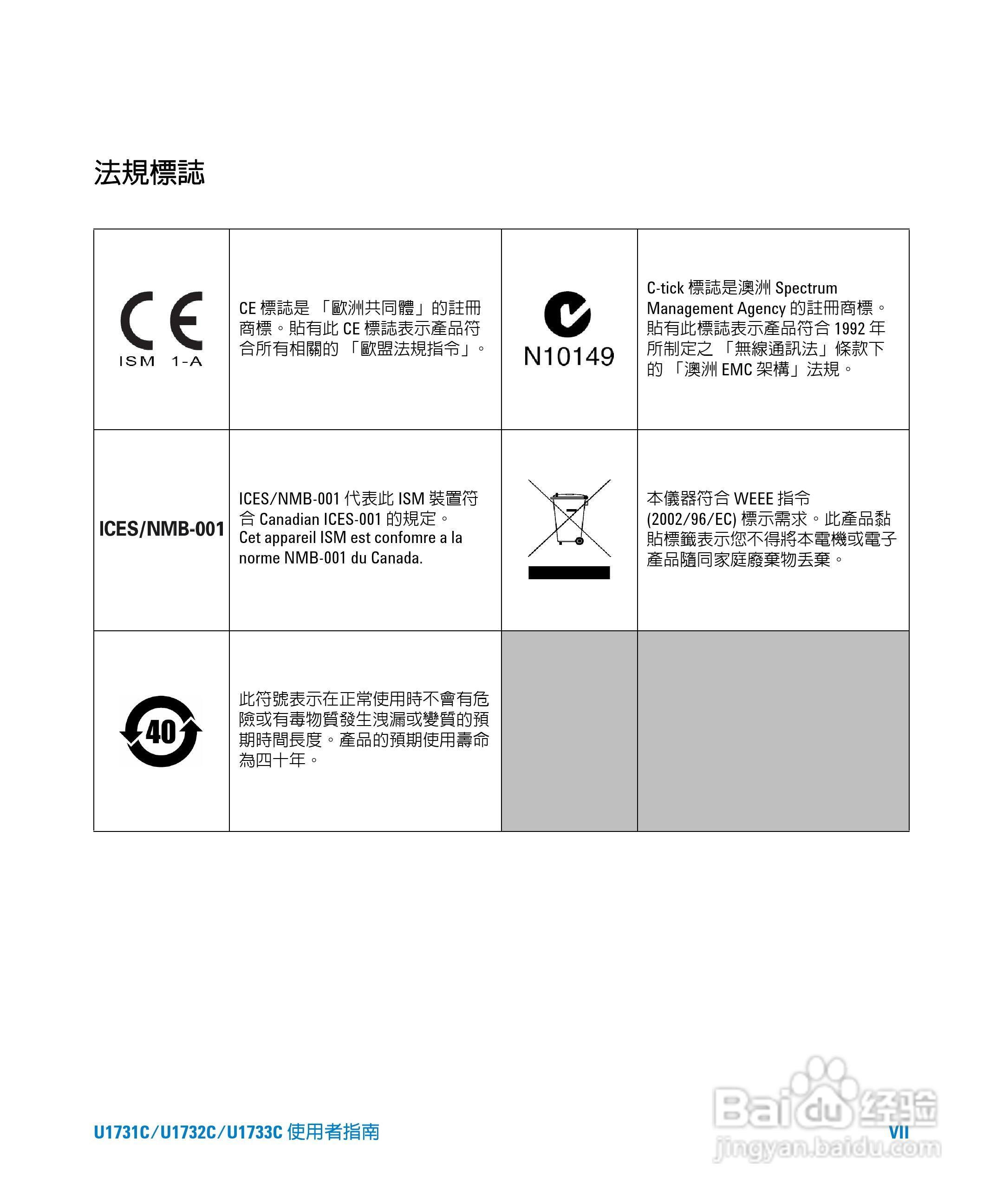 U173XC系列手持式LCR表使用手册:[1]