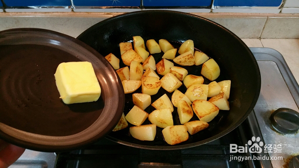 蒜香马铃薯美食做法