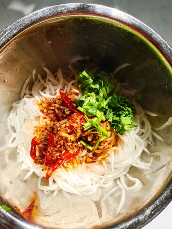 凉拌萝卜丝拿肉都不换