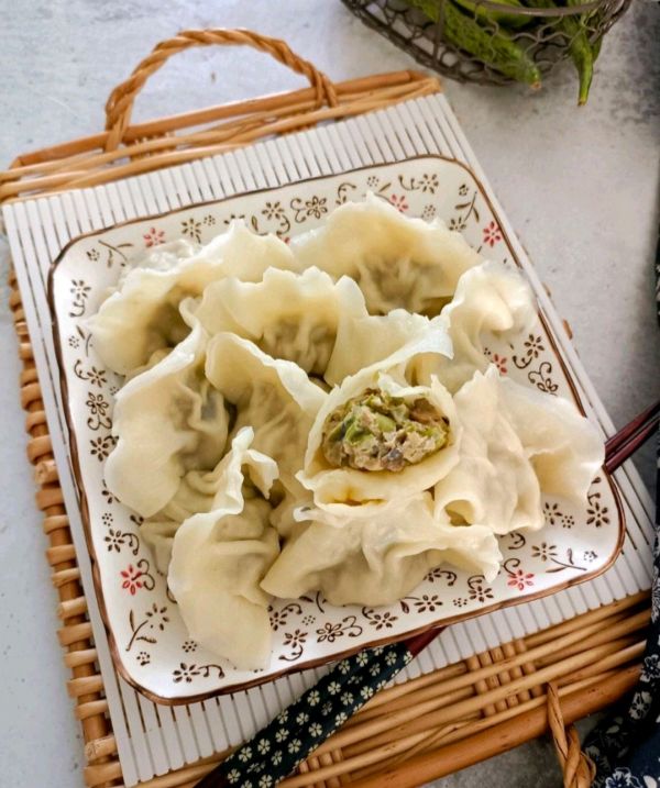 芸豆猪肉香菇水饺