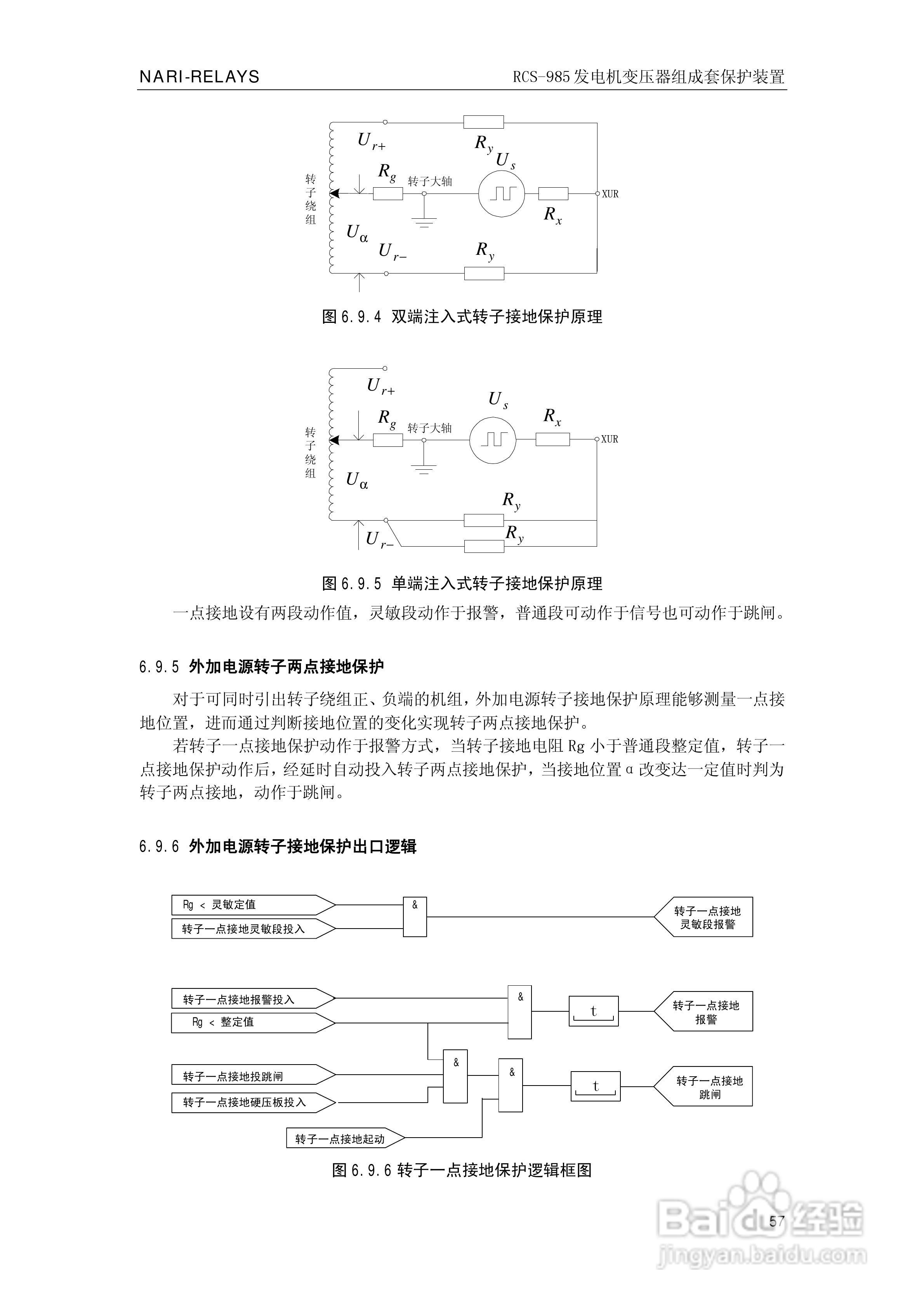 南瑞RCS-985G发电机变压器成套保护装置技术说明书:[7]