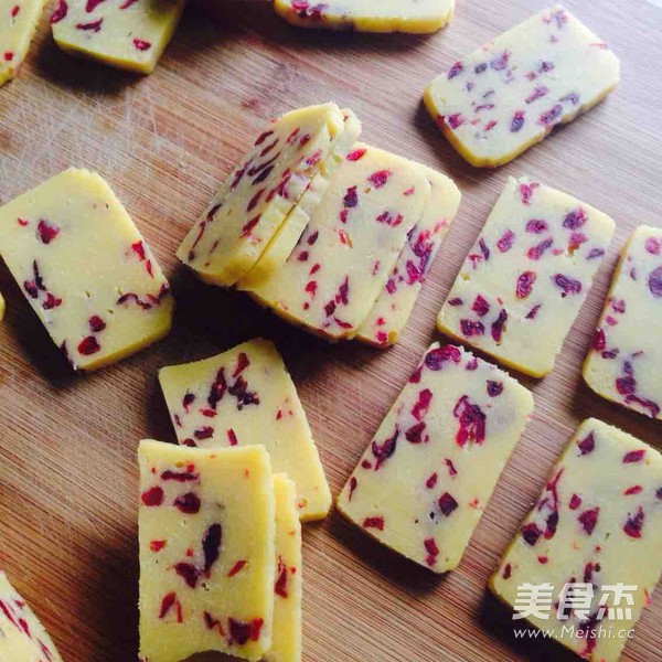 蔓越莓饼干的做法