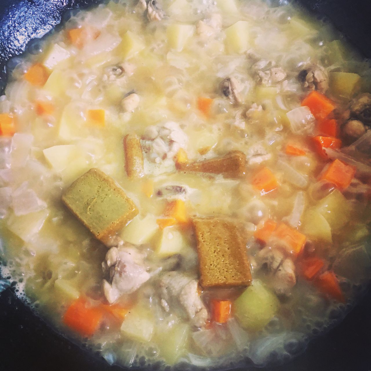 新手无压力的咖喱鸡肉饭的做法，我来教你做吧！