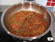 家常茄子打卤面