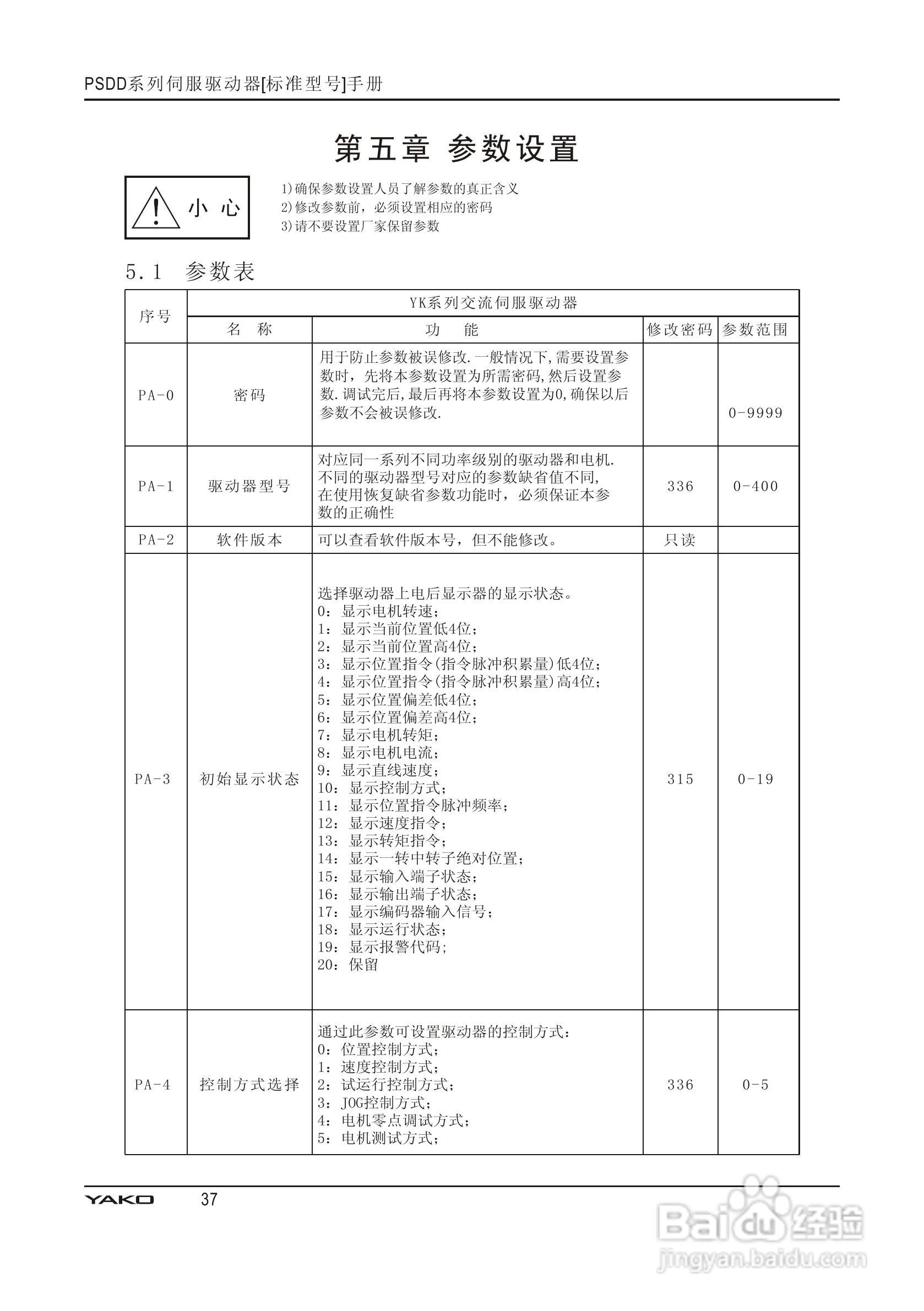 PSDD系列伺服驱动器使用手册:[4]