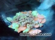 废物也美味——肉片西兰花菜梗