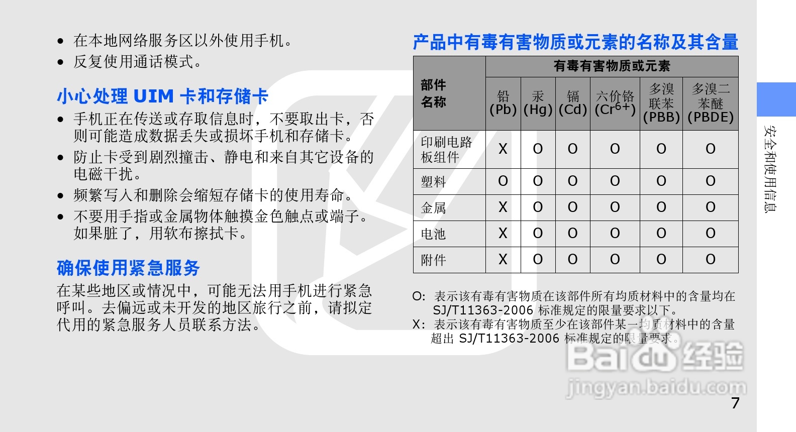 三星SCH-M519手机使用说明书:[2]