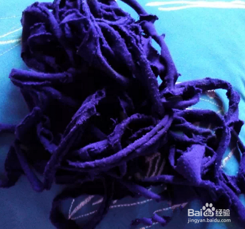 废旧衣物改造成地垫