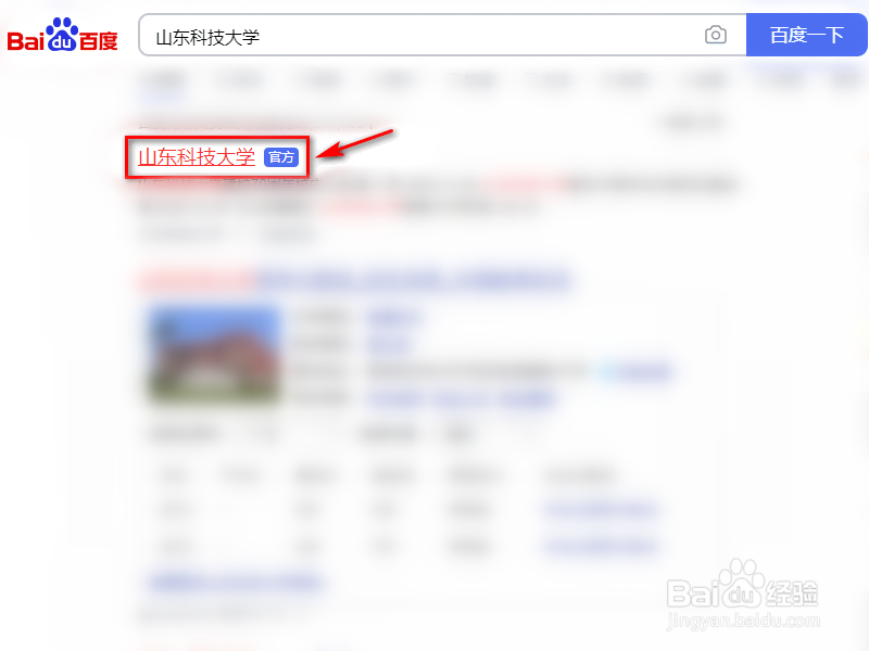山东科技大学查询录取