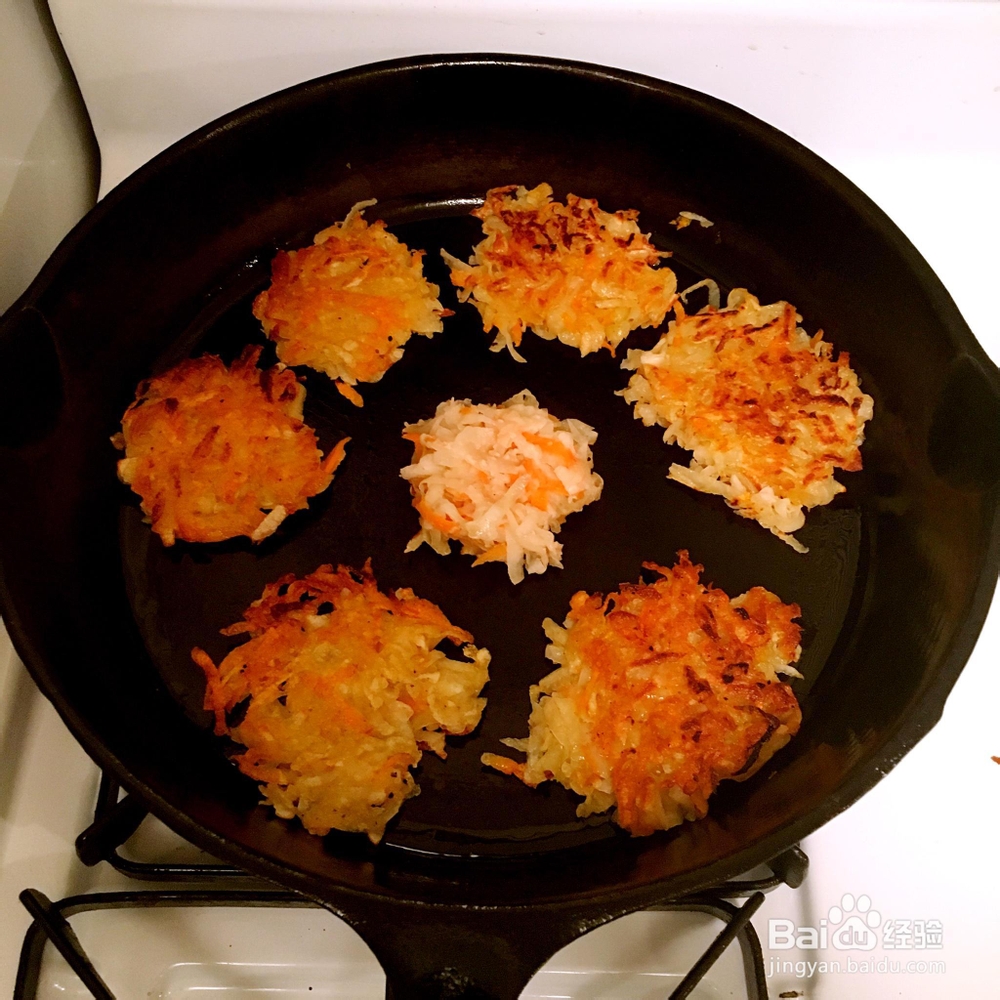 小白也能做胡萝卜土豆丝饼