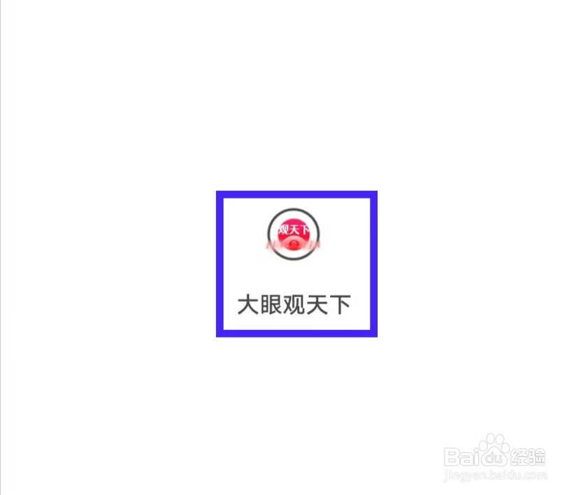 大眼观天下怎么查看隐私政策