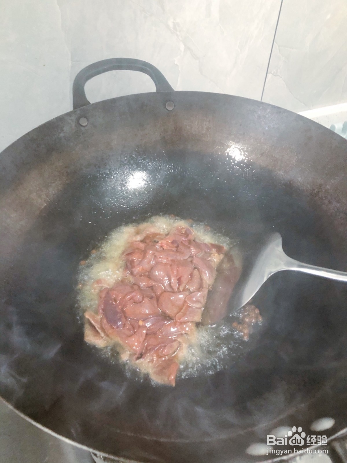 泡椒炒猪肝的做法